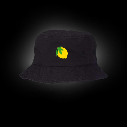 Lemon Bucket Hat - The Black Version