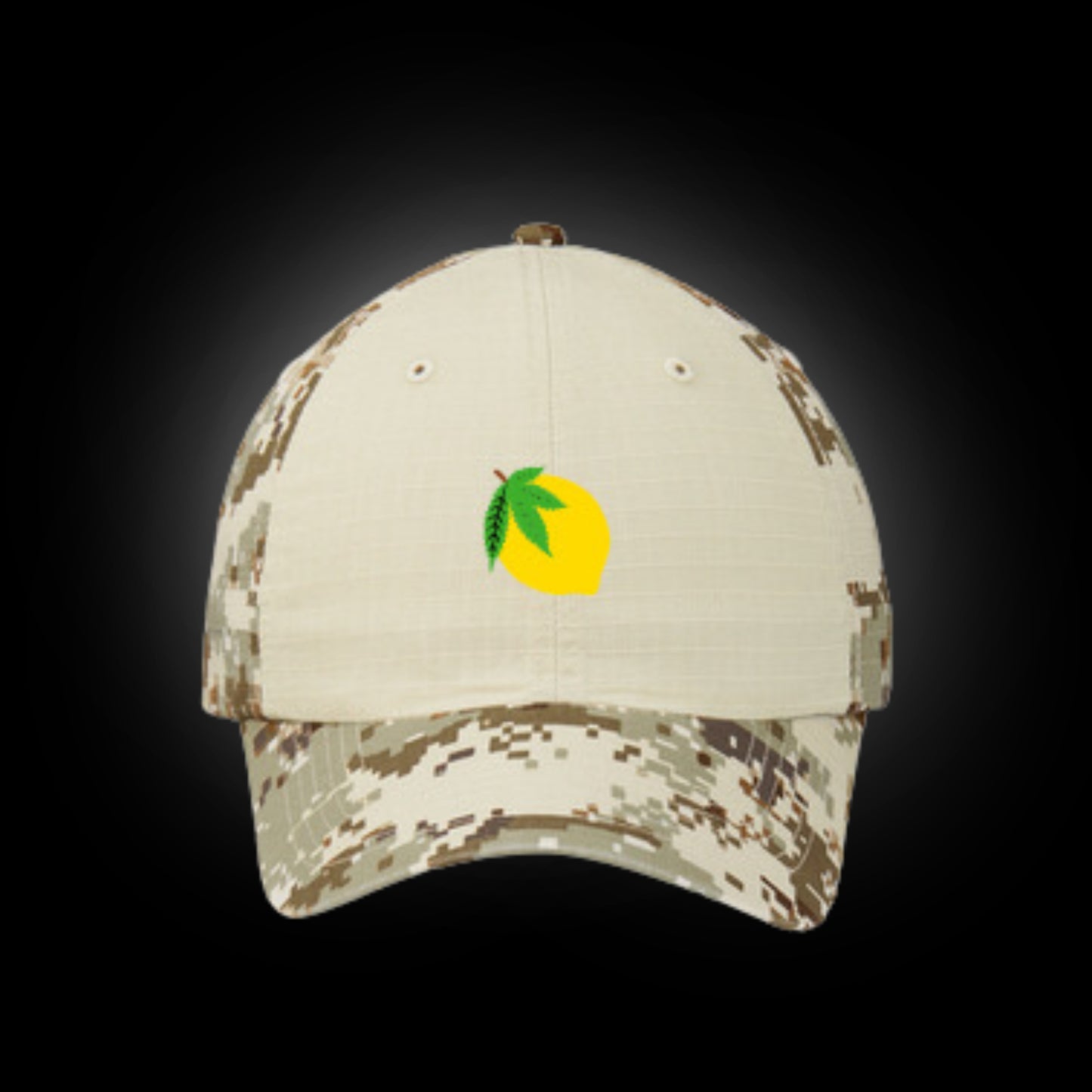 Lemon Flex Camo Hat - Sand Camo