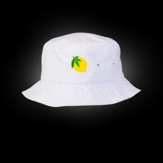 Lemon Bucket Hat - The White Version