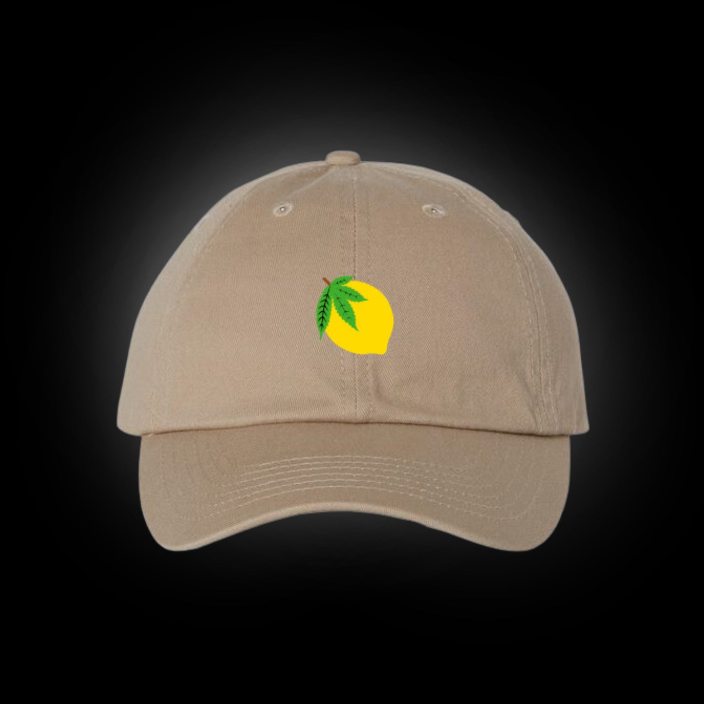 Lemon Dad Hat - Khaki