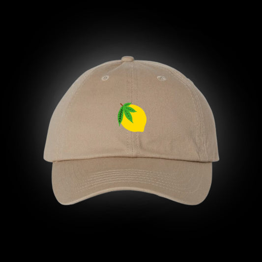 Lemon Dad Hat - Khaki