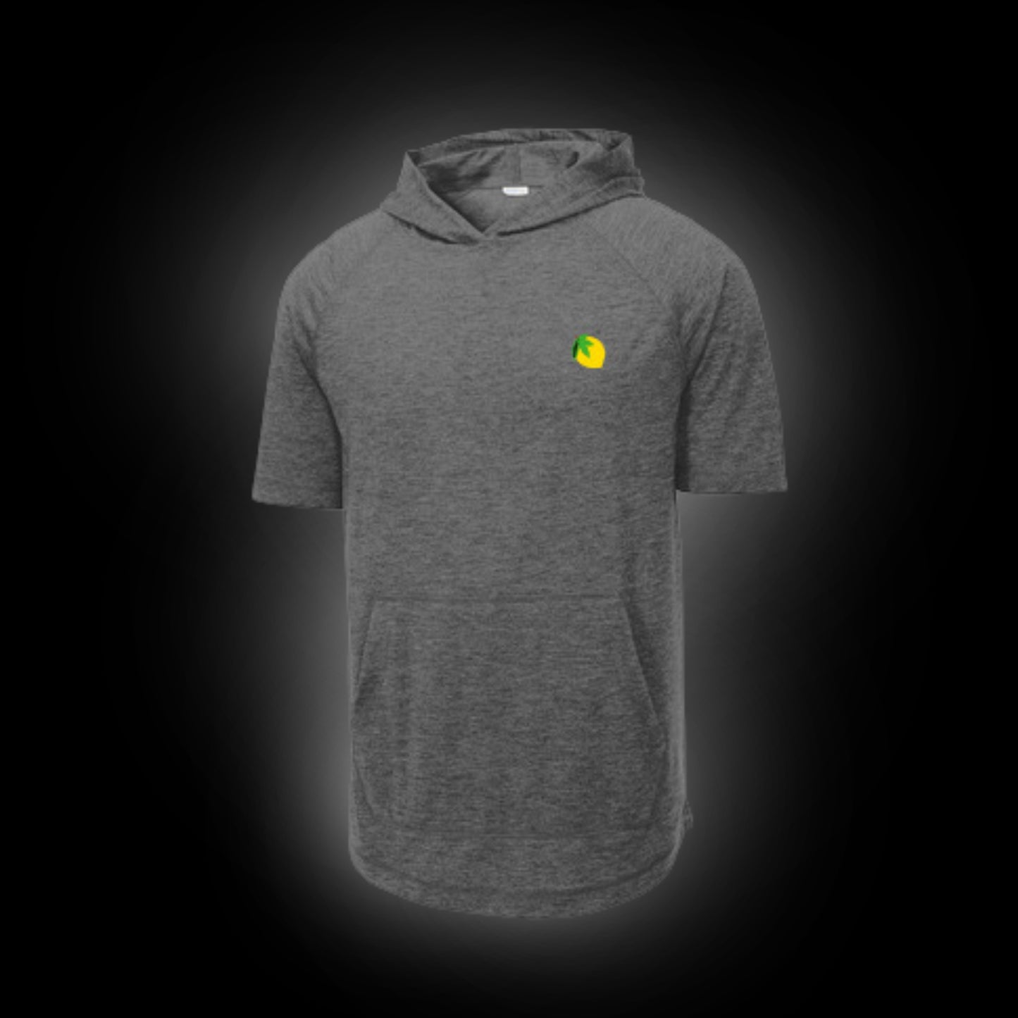 The Gym Hoodie (Short Sleeve) - Grey