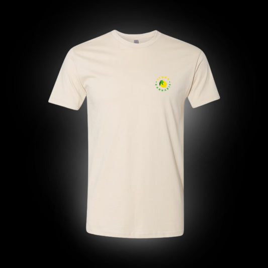 The Lemon Canna T Shirt - Tan Edition