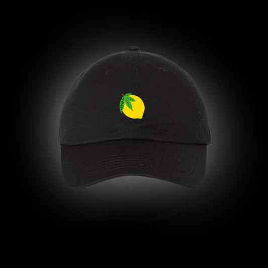 Lemon Dad Hat - Black