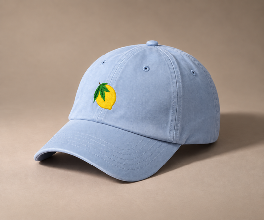 Lemon Dad Hat - Sky Blue